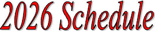 2026 Schedule